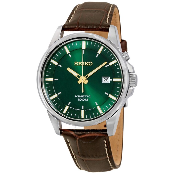 Seiko watch leather strap